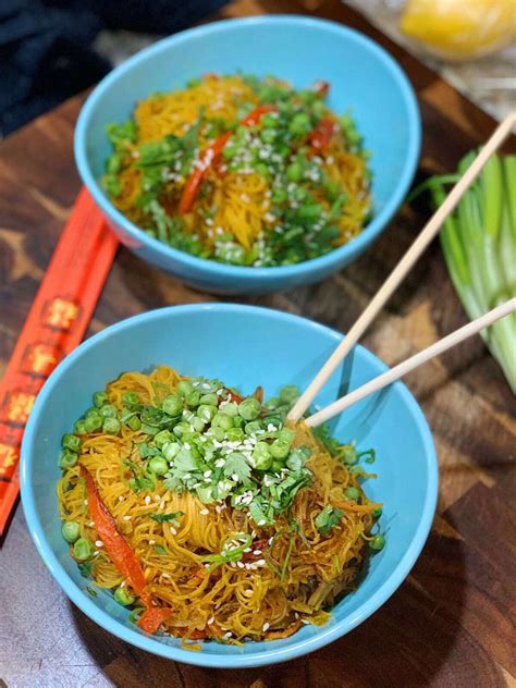 vegan singapore noodles recipe uk